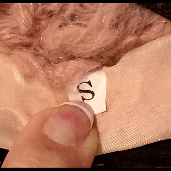 Faux fur jacket NWOT (small) - Picture 3 of 5